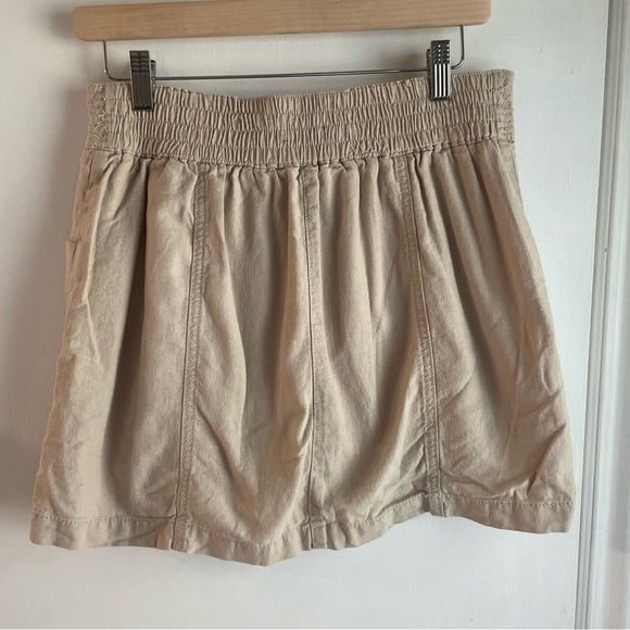 REITMANS Linen blend mini skort size 8 - Picture 2 of 6